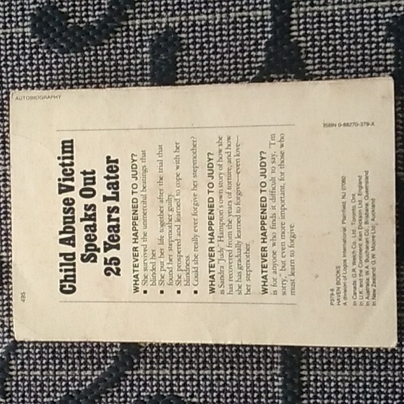 Vintage 1980 Whatever Happened to Judy Paperback Book True Story - Picture 3 of 6